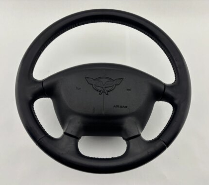 1997-2004 Chevrolet C5 Corvette Steering Wheel w/ Airbag / Black Leather / C5032