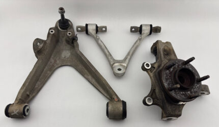 1997-2004 Chevrolet Corvette C5 Passenger Front Knee Spindle Control Arms / 41K C5033