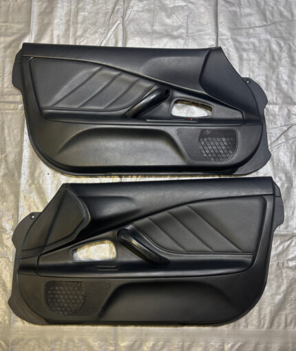 2000-2001 Honda S2000 Interior Door Panels / Pair / Black / HS009