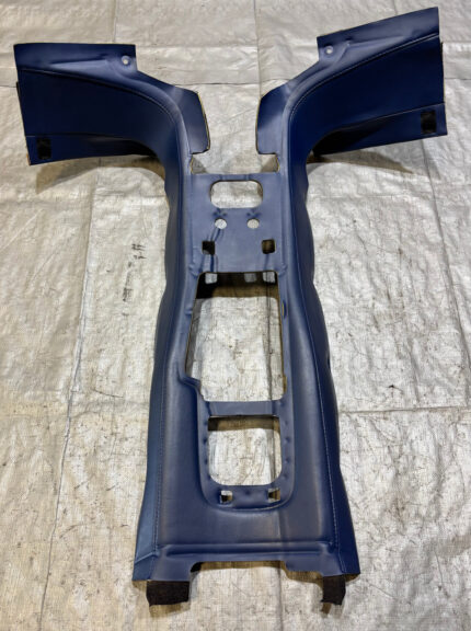 2000-2009 Honda S2000 Center Console Leather Apron Surround / Blue / HS008