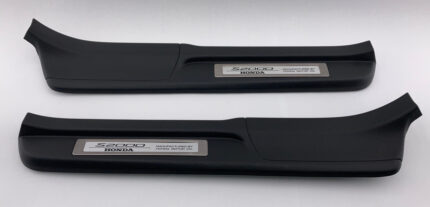 2000-2009 Honda S2000 Door Sills Scuff Plates Trim Panels / Pair / Black / HS007