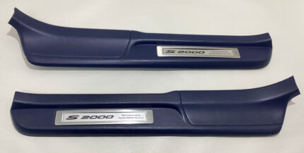 2000-2009 Honda S2000 Door Sills Scuff Plates Trim Panels / Pair / Blue / HS001