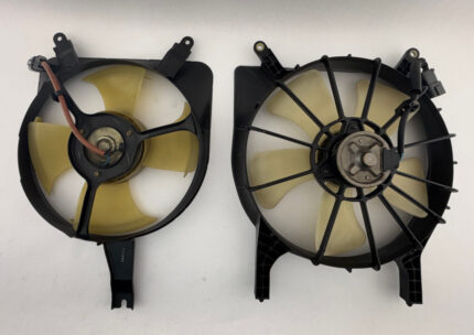 2000-2009 Honda S2000 OEM Radiator Cooling Fans w/ Shrouds / HS009