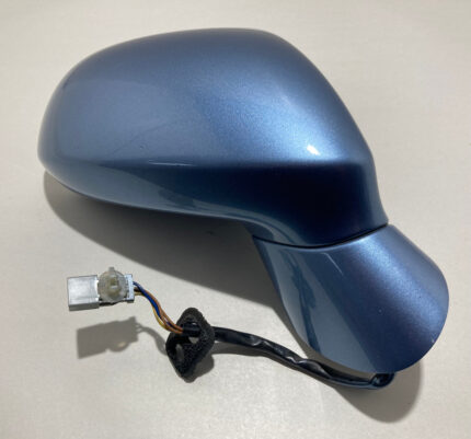 2000-2009 Honda S2000 Passenger Side Mirror / Suzuka Blue Metallic HS001