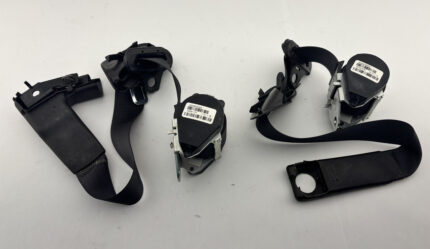 2005-2012 Chevrolet Corvette Coupe Front Seat Belts / Pair / Black / C6021