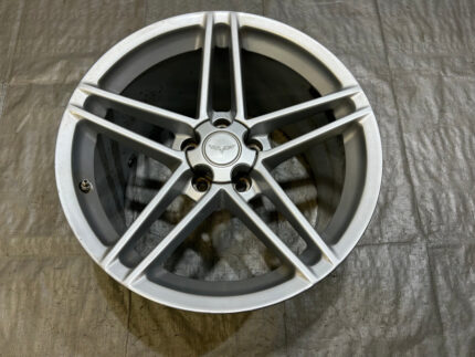 2006-2008 Chevrolet C6 Corvette Z06 19x12" Rear Wheel Rim / Silver / C6022