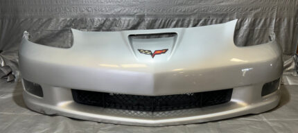 2006-2013 Chevrolet Corvette C6 Z06 Grand Sport Front Bumper Cover Fascia / Blade Silver Metallic C6023
