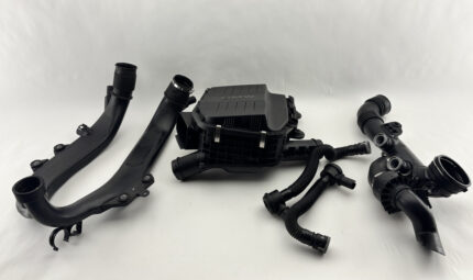 2008-2010 BMW 135i N54 OEM Air Intake Air Box w/ Intake Pipes / B1014