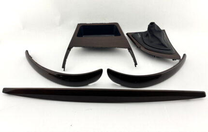 2008-2013 BMW 128i 135i Fine Wood Interior Dash Console Trim Panel Set / B1014