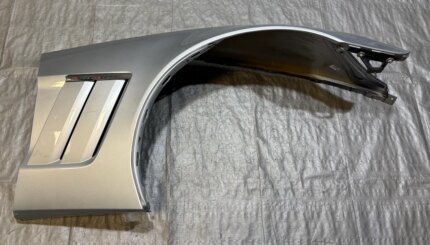 2010-2013 Chevrolet C6 Corvette Grand Sport Passenger Side Fender / Blade Silver Metallic C6023