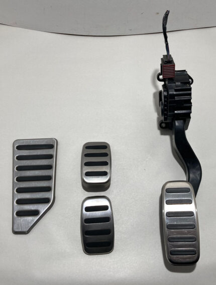 2012-2017 Fiat 500 Abarth Aluminum Pedal Trim Set / Manual / F5022