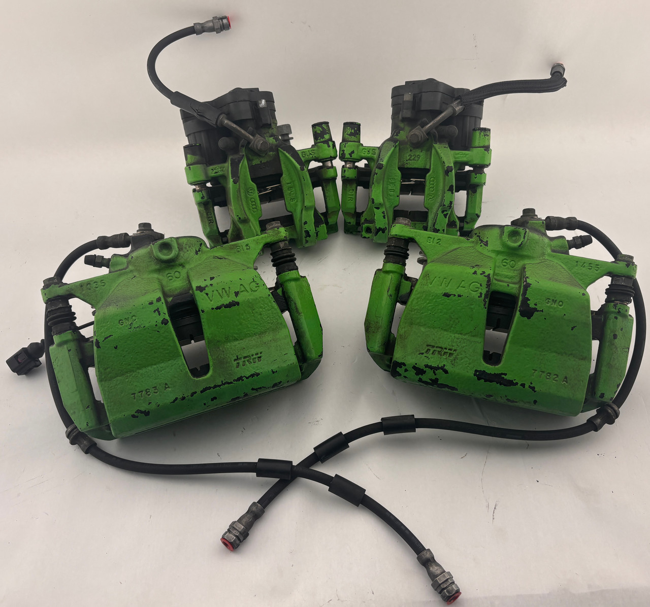 2015-2020 Audi S3 OEM Brake Calipers / Set of 4 / 110K S3109 2015-2020 Audi S3 OEM Brake Calipers / Set of 4 / 110K S3109