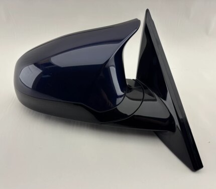 2015-2020 F82 F83 BMW M4 Passenger Side Mirror / Auto Dim / Memory / Surround View / Tanzanite Blue Metallic F8M07