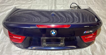 2015-2020 F83 BMW M4 Convertible Trunk Lid Panel / Tanzanite Blue Metallic F8M07