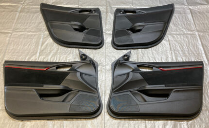 2017-2019 FK8 Honda Civic Type R Interior Door Panels / Set of 4 / TR105