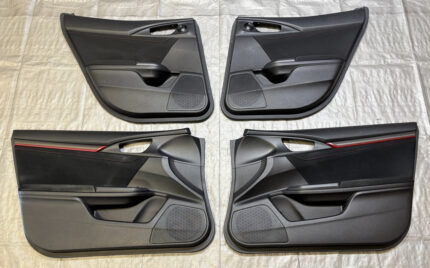 2017-2019 FK8 Honda Civic Type R Interior Door Panels / Set of 4 / TR106