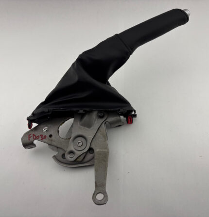 2017-2020 Fiat 124 Spider Black Leather Parking Brake Handle / FD030