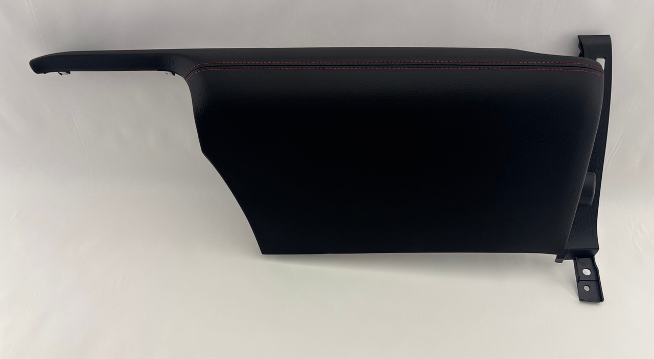 2017-2020 Fiat 124 Spider Dashboard Knee Trim Panel / Red Stitched / FD034 2017-2020 Fiat 124 Spider Dashboard Knee Trim Panel / Red Stitched / FD034