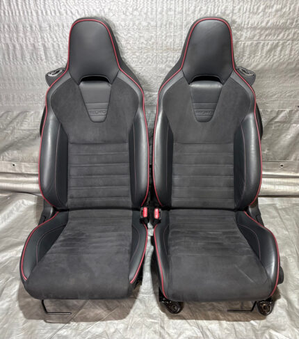 2017-2020 Fiat 124 Spider Recaro Alcantara / Leather Bucket Seats / Pair / Fit 2016-2023 Mazda MX5 Miata ND / FD034