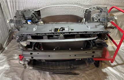 2018-2023 Ford Mustang GT 5.0 S550 Front Core Support Assembly / Core Cut w/ Radiator / Automatic / Magnetic Metallic FM018