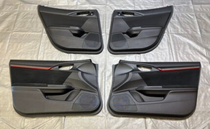 2020-2021 FK8 Honda Civic Type R Interior Door Panels / Set of 4 / TR107
