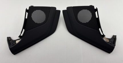 2020-2022 Chevrolet C8 Corvette Stingray 1LT 2LT Dash Trims / Speaker Covers / White Stitching / C8002