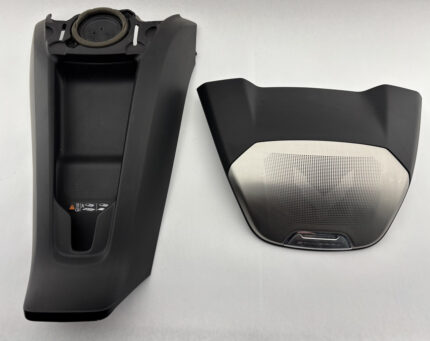 2020-2023 Chevrolet C8 Corvette 2LT 3LT Rear Console Waterfall Trim Panel w/ Wireless Charger / C8002