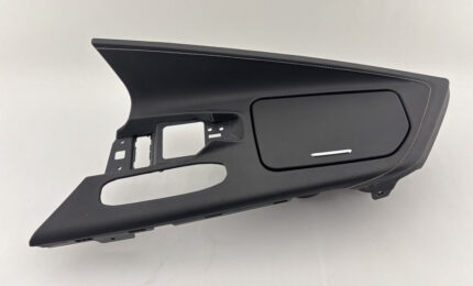 2020-2025 Chevrolet C8 Corvette Front Upper Console w/ Cup Holder / White Stitching / C8002