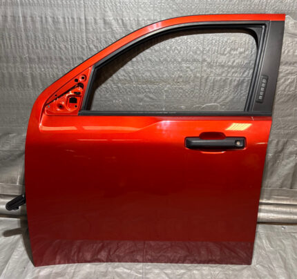2022-2024 Ford Maverick XLT Lariat Driver Front Door Assembly w/ Keypad / Window / Hot Pepper Red Metallic MV006