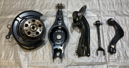 2023-2025 Toyota GR Corolla Driver Rear Knee Hub Assembly w/ Control Arms / 21K GRC01