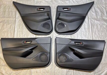 2023-2025 Toyota GR Corolla OEM Interior Door Panels / Set of 4 / GRC02