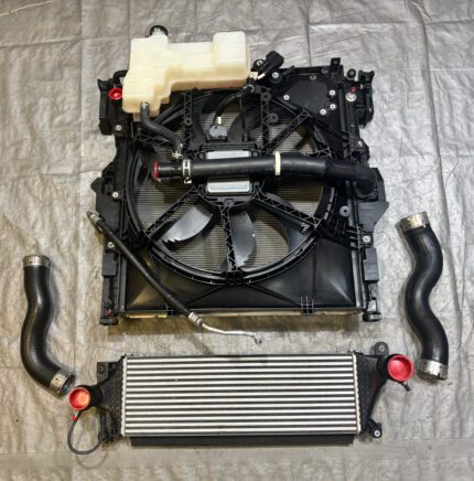 2024-2026 Toyota Tacoma 2.4l OEM Radiator / Intercooler / Cooling Fan Assembly / 26K TC201