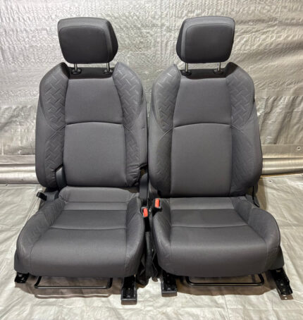 2024-2026 Toyota Tacoma SR Xtracab Black Cloth Front Seats / Pair / TC202