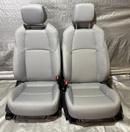 2024-2026 Toyota Tacoma SR5 DoubleCab Cloth Front Seats / Pair (Boulder Gray) / TC201