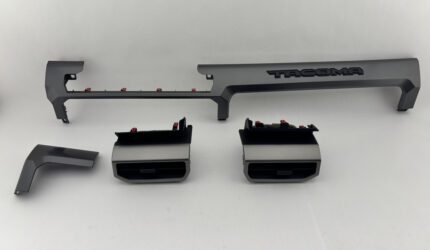 2024-2026 Toyota Tacoma SR5 OEM Dash Trim w/ AC Vents / Silver / TC201